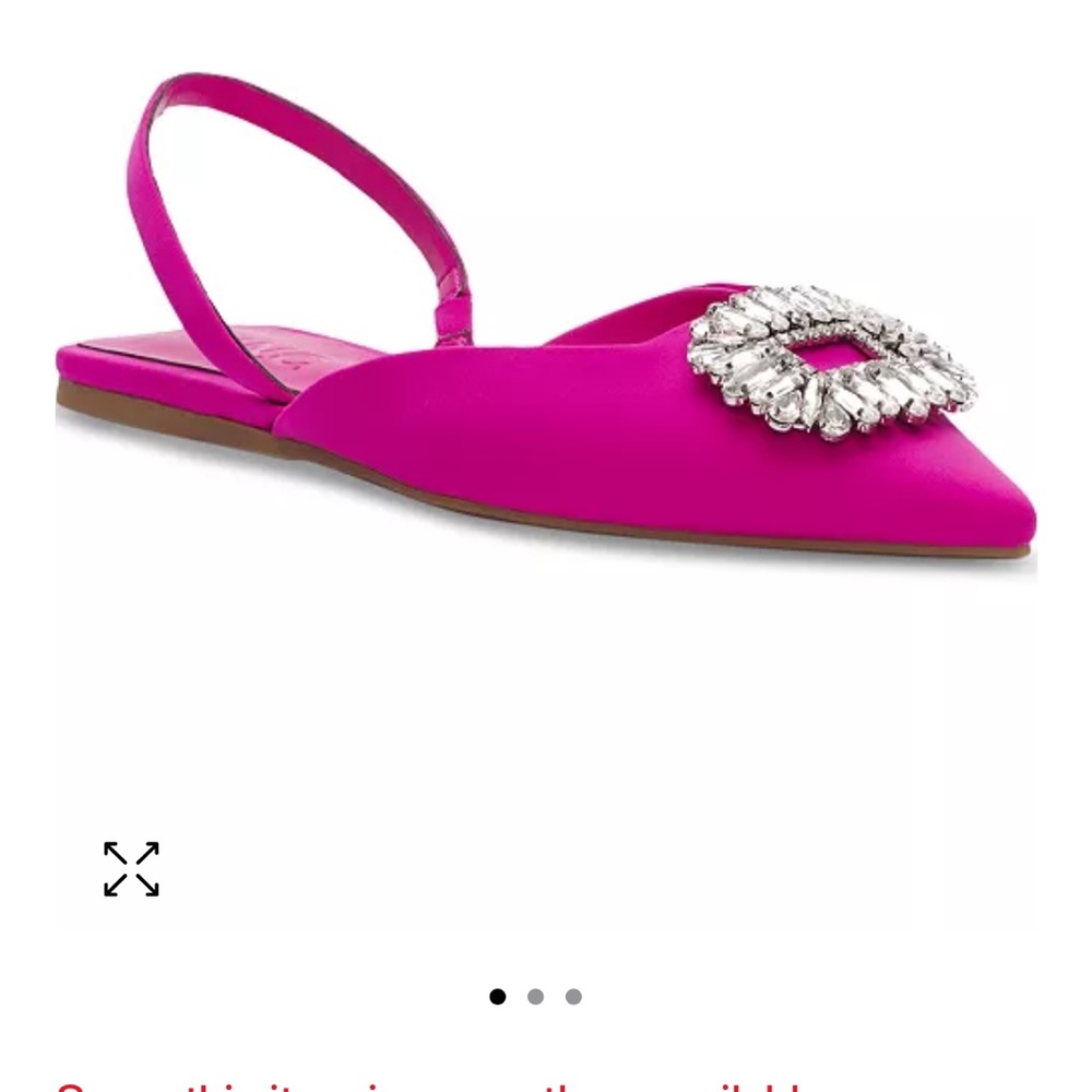 INC Embellished Slingback Flats